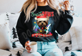 SANTA PAWS 1 CREWNECK SWEATSHIRT T-Shirts, Hoodie | CoreVibeTees.com (Image 1)