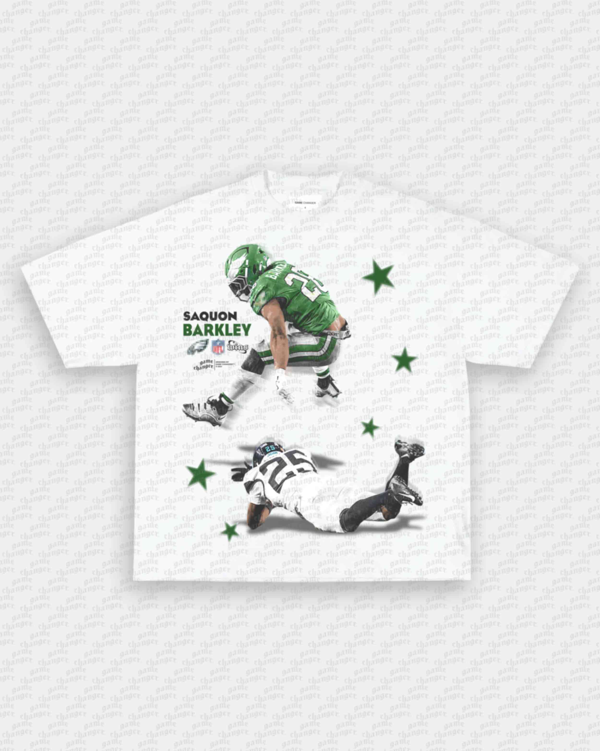 SAQUON BARKLEY V2 TEE Hoodie, Sweatshirt | CoreVibeTees.com (Image 1)