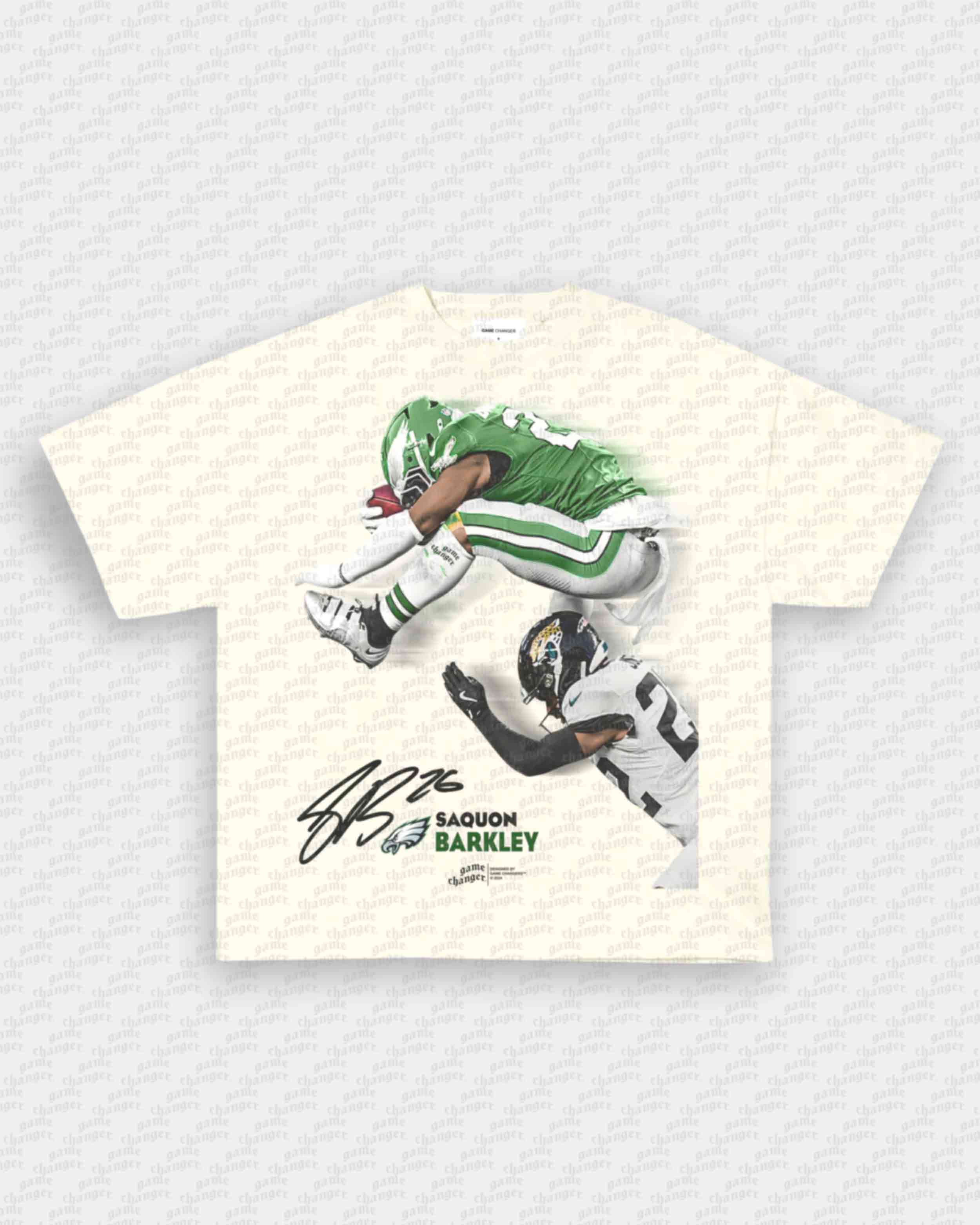 SAQUON REVERSE HURDLE TEE Hoodie, Sweatshirt | CoreVibeTees.com (Image 2)