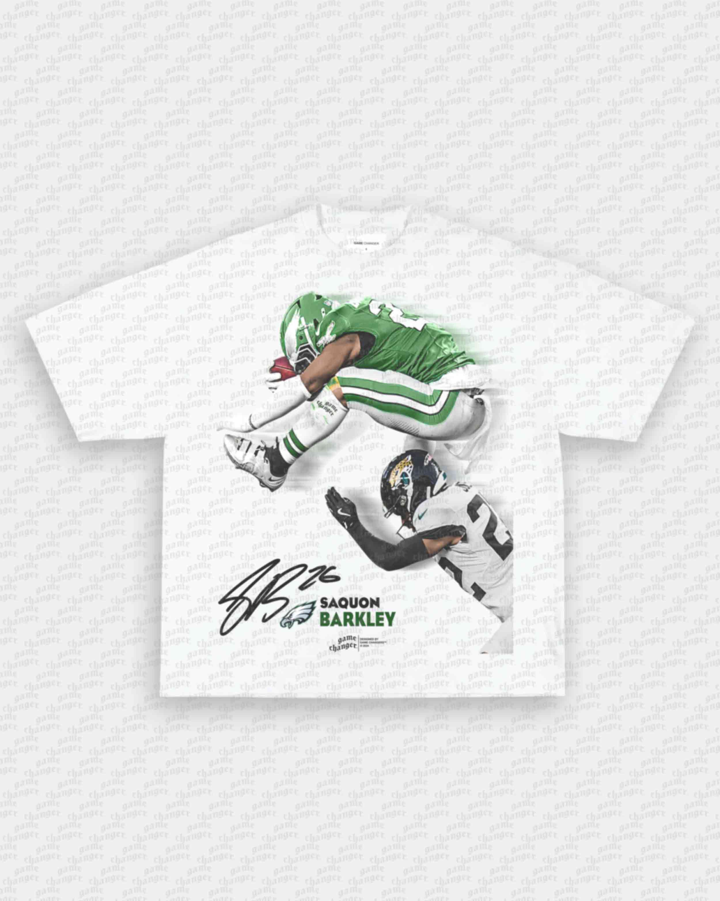 SAQUON REVERSE HURDLE TEE Hoodie, Sweatshirt | CoreVibeTees.com (Image 3)