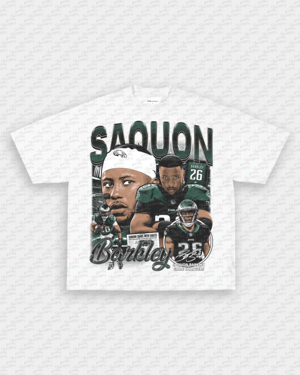 SAQUON V4 TEE Hoodie, Sweatshirt | CoreVibeTees.com (Image 3)