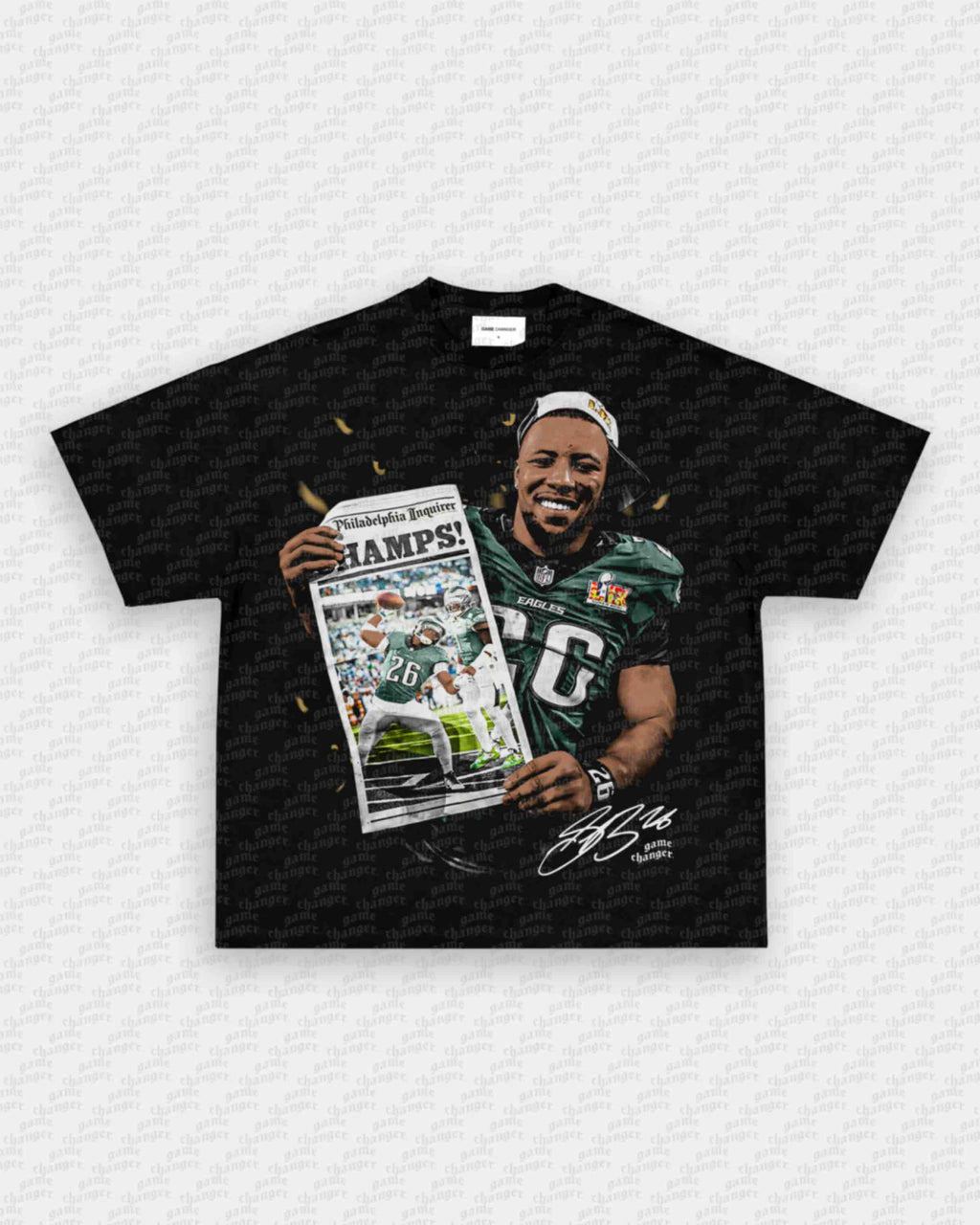 SB SAQUON TEE Hoodie, Sweatshirt | CoreVibeTees.com (Image 5)