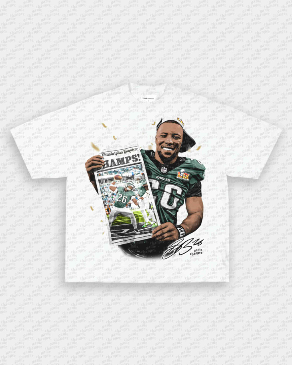 SB SAQUON TEE Hoodie, Sweatshirt | CoreVibeTees.com (Image 3)