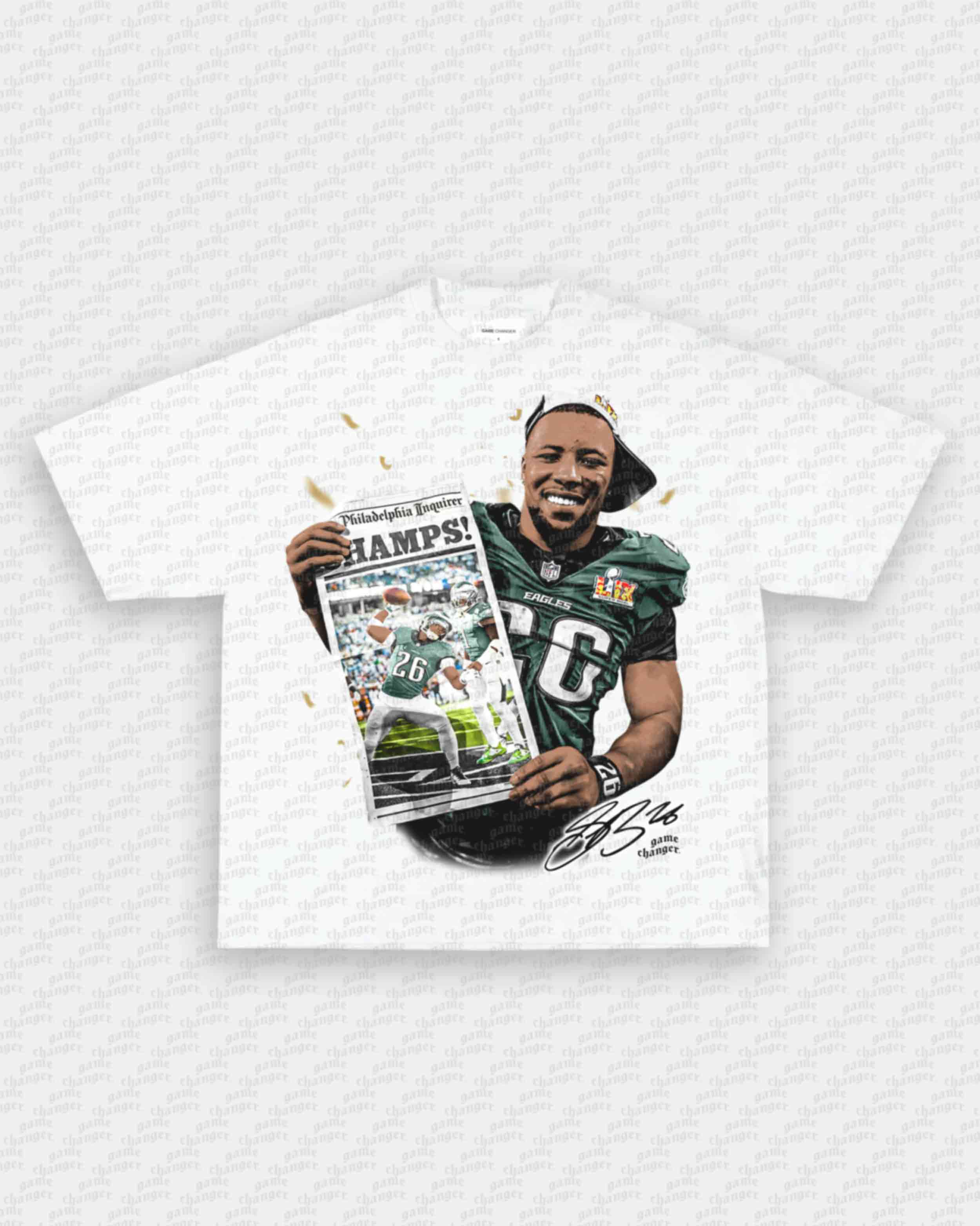 SB SAQUON TEE Hoodie, Sweatshirt | CoreVibeTees.com (Image 3)