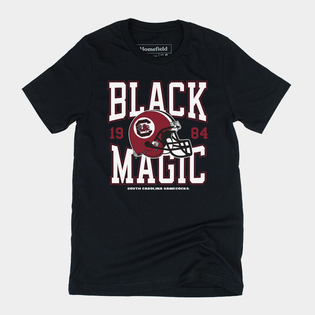 Gamecocks Football "Black Magic" 1984 Tee Hoodie, Sweatshirt | CoreVibeTees.com