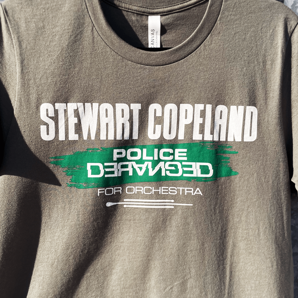 Police Deranged Drummer Green T-Shirt Hoodie, Sweatshirt | CoreVibeTees.com (Image 3)