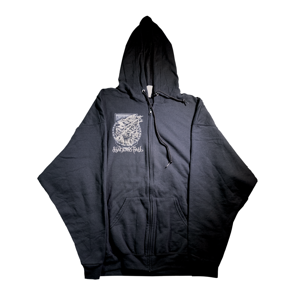 Shadows Fall - Dragon Zip-Up Hoodie T-Shirts, Sweatshirt | CoreVibeTees.com