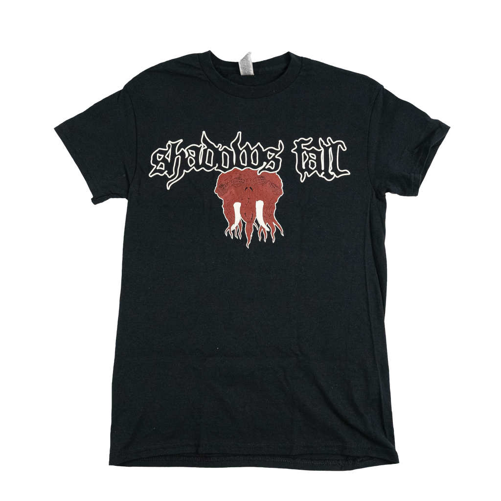 Shadows Fall - Logo w/ Red Demon T-Shirt Hoodie, Sweatshirt | CoreVibeTees.com (Image 1)