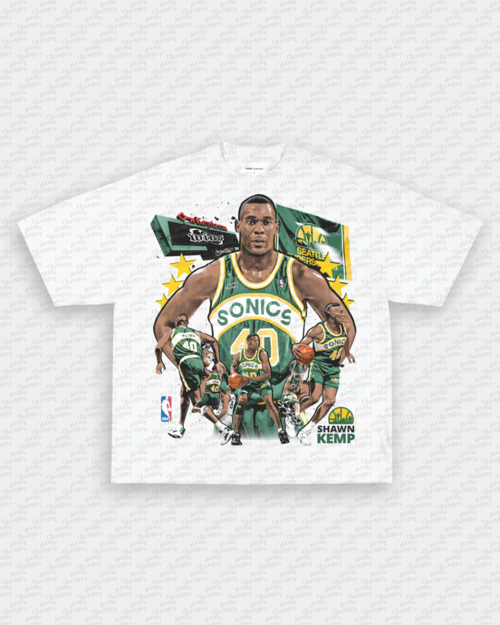 SHAWN KEMP TEE Hoodie, Sweatshirt | CoreVibeTees.com (Image 3)