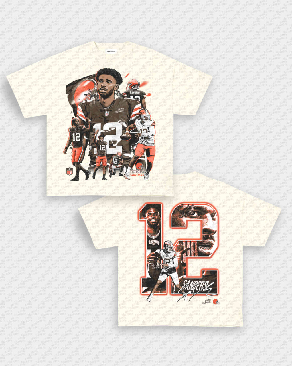 SHEDEUR SANDERS - BROWNS TEE - [DS] Hoodie, Sweatshirt | CoreVibeTees.com (Image 4)