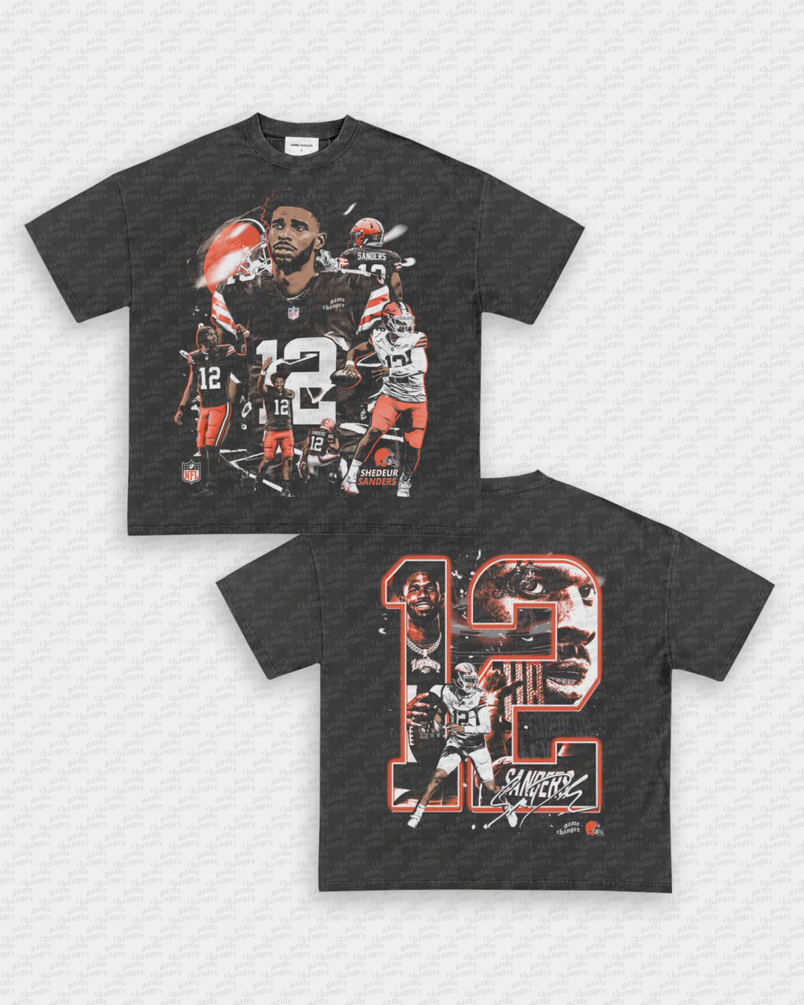 SHEDEUR SANDERS - BROWNS TEE - [DS] Hoodie, Sweatshirt | CoreVibeTees.com (Image 2)