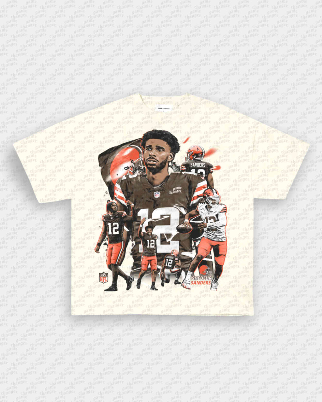 SHEDEUR SANDERS - BROWNS V2 TEE Hoodie, Sweatshirt | CoreVibeTees.com (Image 4)