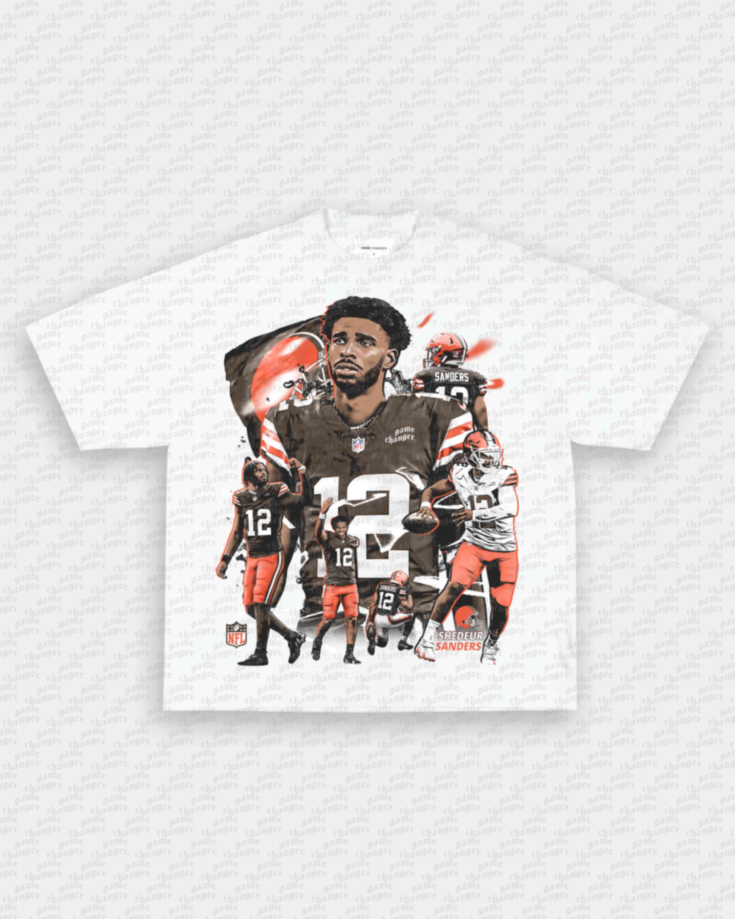 SHEDEUR SANDERS - BROWNS V2 TEE Hoodie, Sweatshirt | CoreVibeTees.com (Image 3)