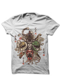 Shijin Rangers White Half Sleeve T-Shirt Hoodie, Sweatshirt | CoreVibeTees.com