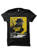 The Invisible Man Half Sleeve Black T-Shirt Hoodie, Sweatshirt | CoreVibeTees.com