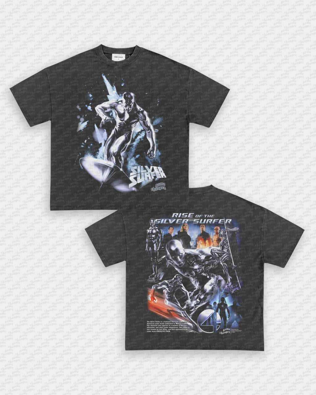 SILVER SURFER V3 TEE - [DS] Hoodie, Sweatshirt | CoreVibeTees.com (Image 2)