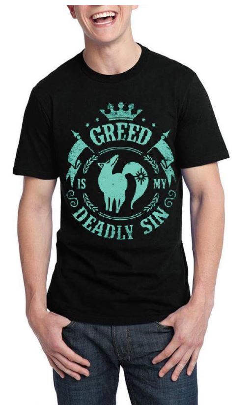 Green Seven Deadly Sins T-Shirt Hoodie, Sweatshirt | CoreVibeTees.com