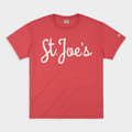 Saint Joseph's Hawks Script Vintage Heavyweight Tee Hoodie, Sweatshirt | CoreVibeTees.com