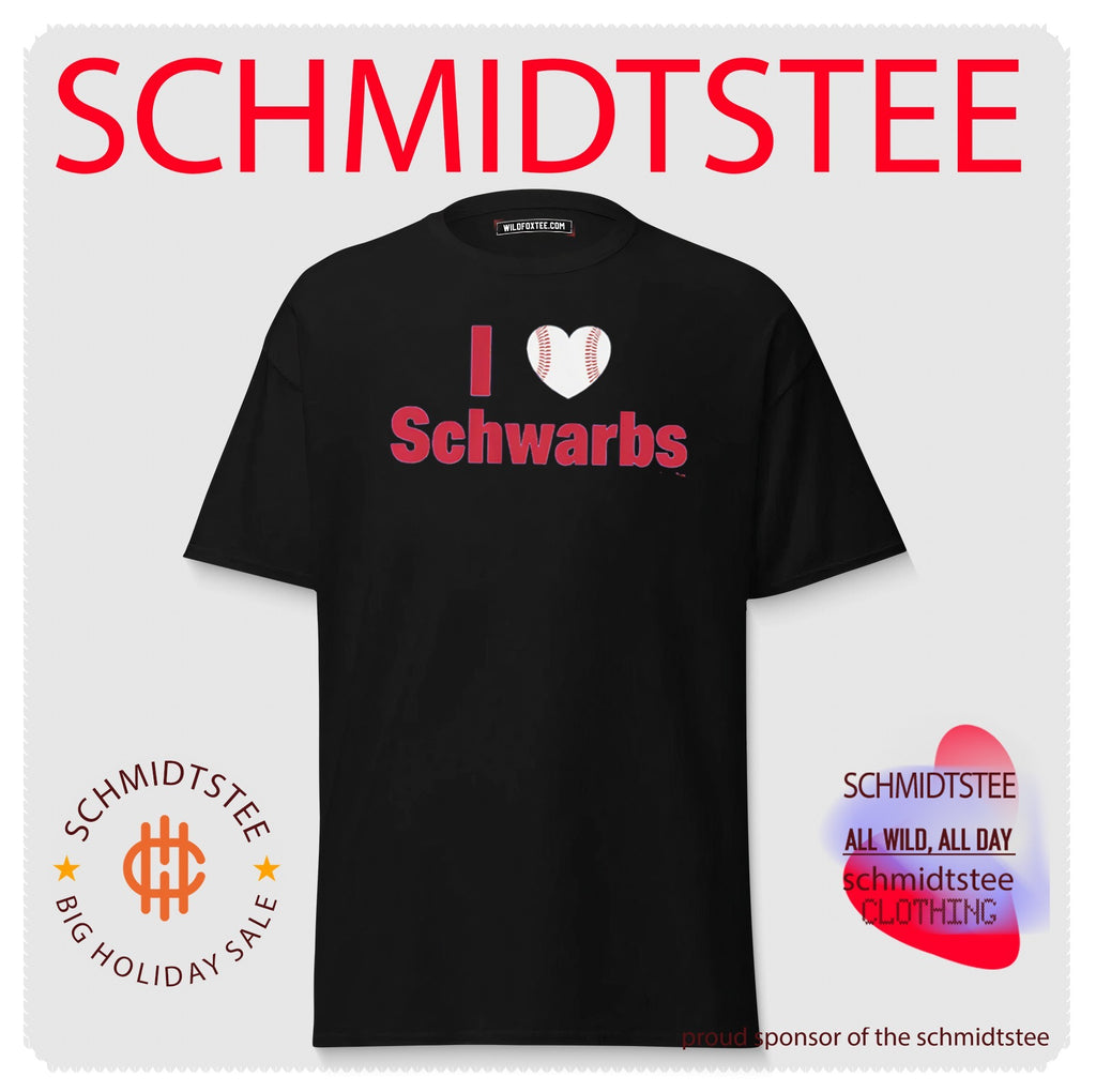 Kyle Schwarber Philadelphia Phillies I love The Schwarbs heart shirt