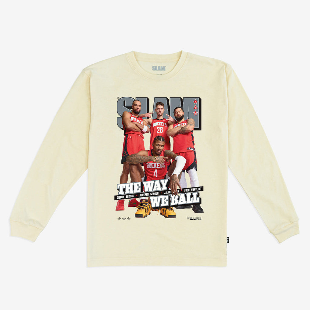 SLAM Cover L/S Tee - Houston Rockets (SLAM 254) Hoodie, Sweatshirt | CoreVibeTees.com (Image 2)
