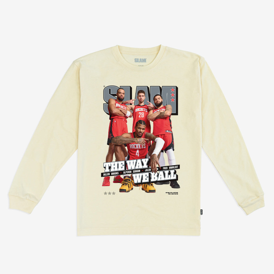 SLAM Cover L/S Tee - Houston Rockets (SLAM 254) Hoodie, Sweatshirt | CoreVibeTees.com (Image 2)