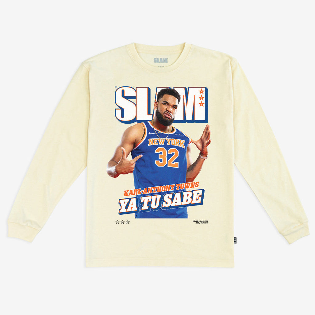 SLAM Cover L/S Tee - Karl-Anthony Towns (SLAM 254) Hoodie, Sweatshirt | CoreVibeTees.com (Image 3)