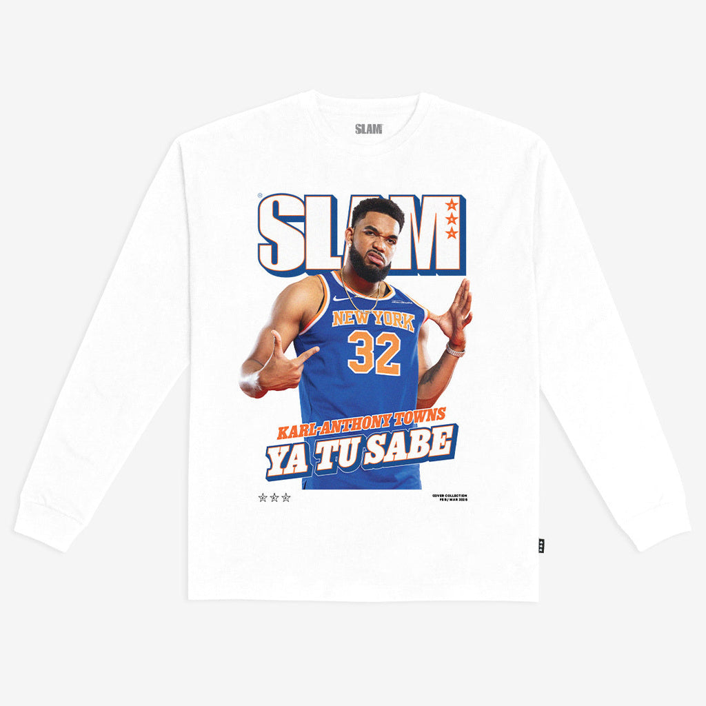 SLAM Cover L/S Tee - Karl-Anthony Towns (SLAM 254) Hoodie, Sweatshirt | CoreVibeTees.com (Image 2)