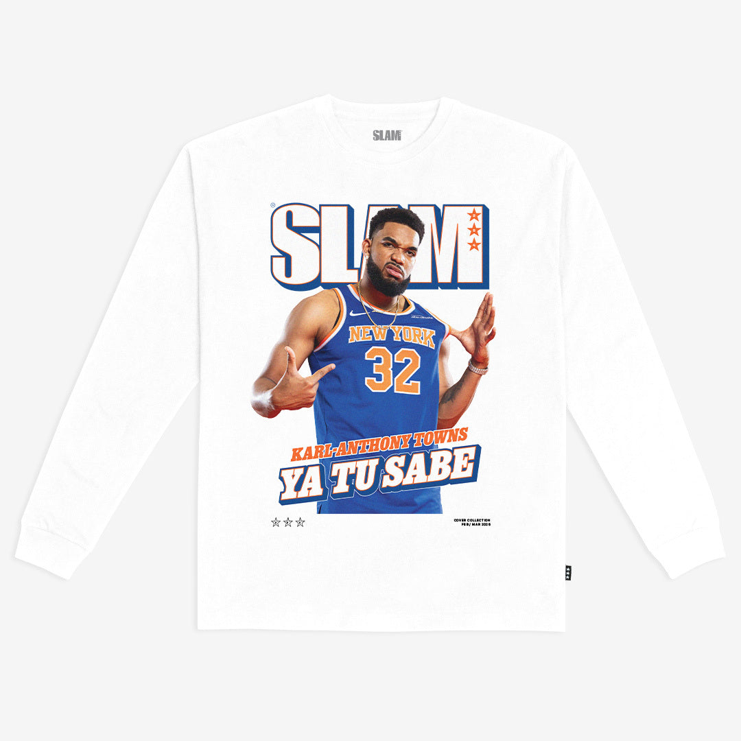 SLAM Cover L/S Tee - Karl-Anthony Towns (SLAM 254) Hoodie, Sweatshirt | CoreVibeTees.com (Image 2)