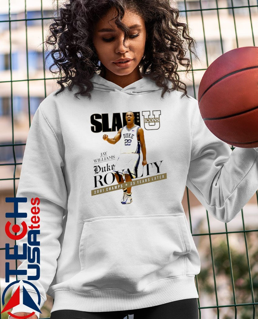 SLAM Jay Williams Duke Royalty 2001 Champs 25 years later shirt