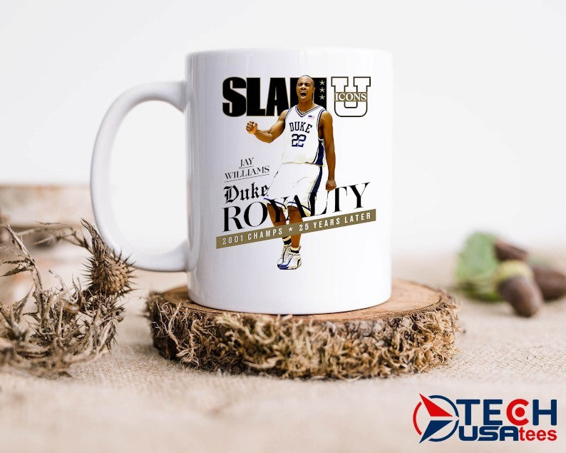 SLAM Jay Williams Duke Royalty 2001 Champs 25 years later shirt
