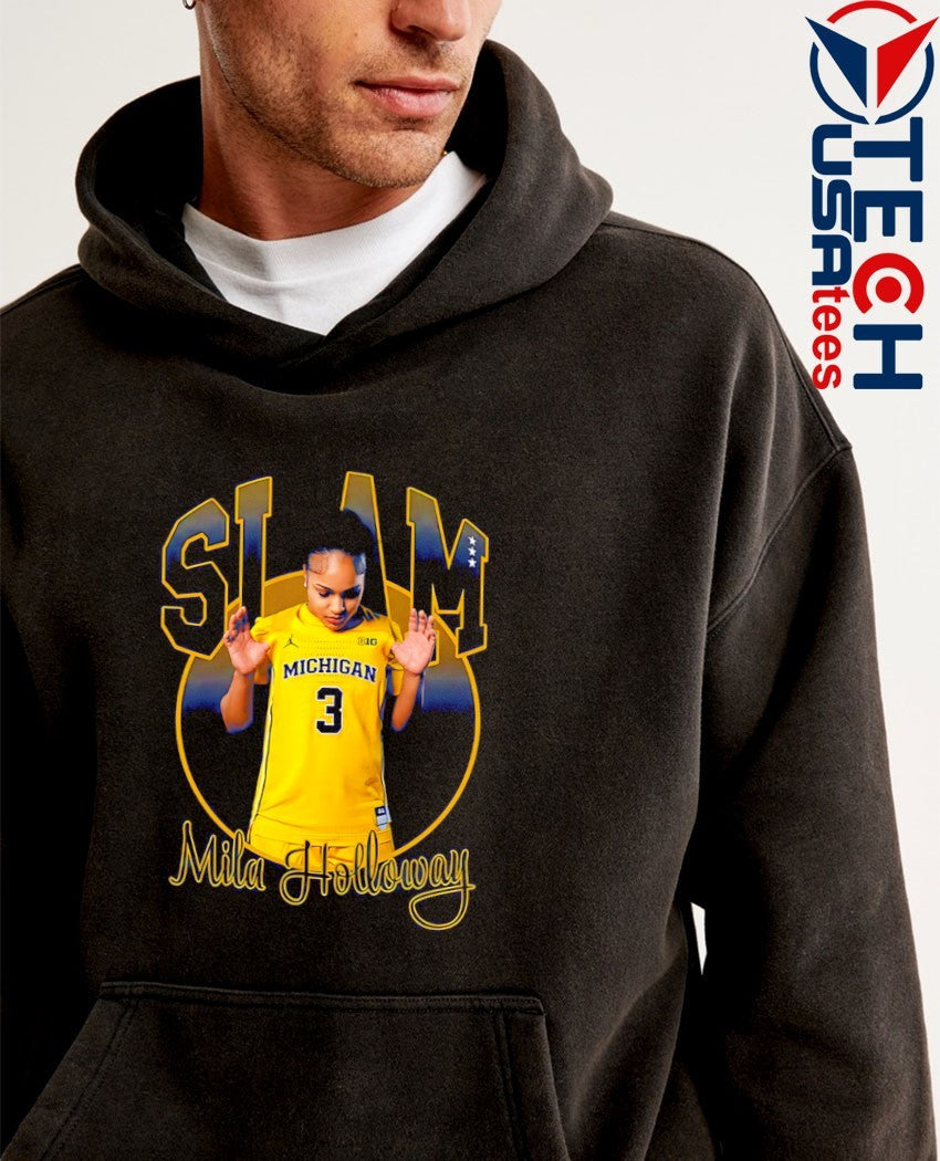 SLAM Michigan WBB Mila Holloway shirt