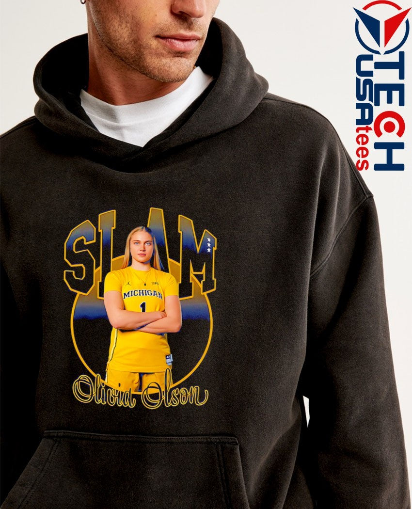 SLAM Michigan WBB Olivia Olson shirt