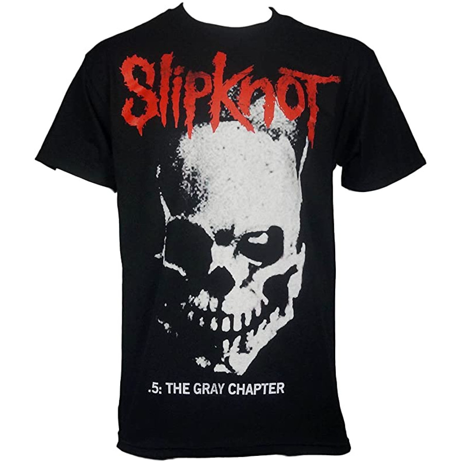 Slipknot The Gray Chapter Skull T-Shirt Hoodie, Sweatshirt | CoreVibeTees.com (Image 1)