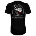 Hoist The Black Flag And Begin Slitting Throats Men's T-Shirt Hoodie, Sweatshirt | CoreVibeTees.com (Image 1)