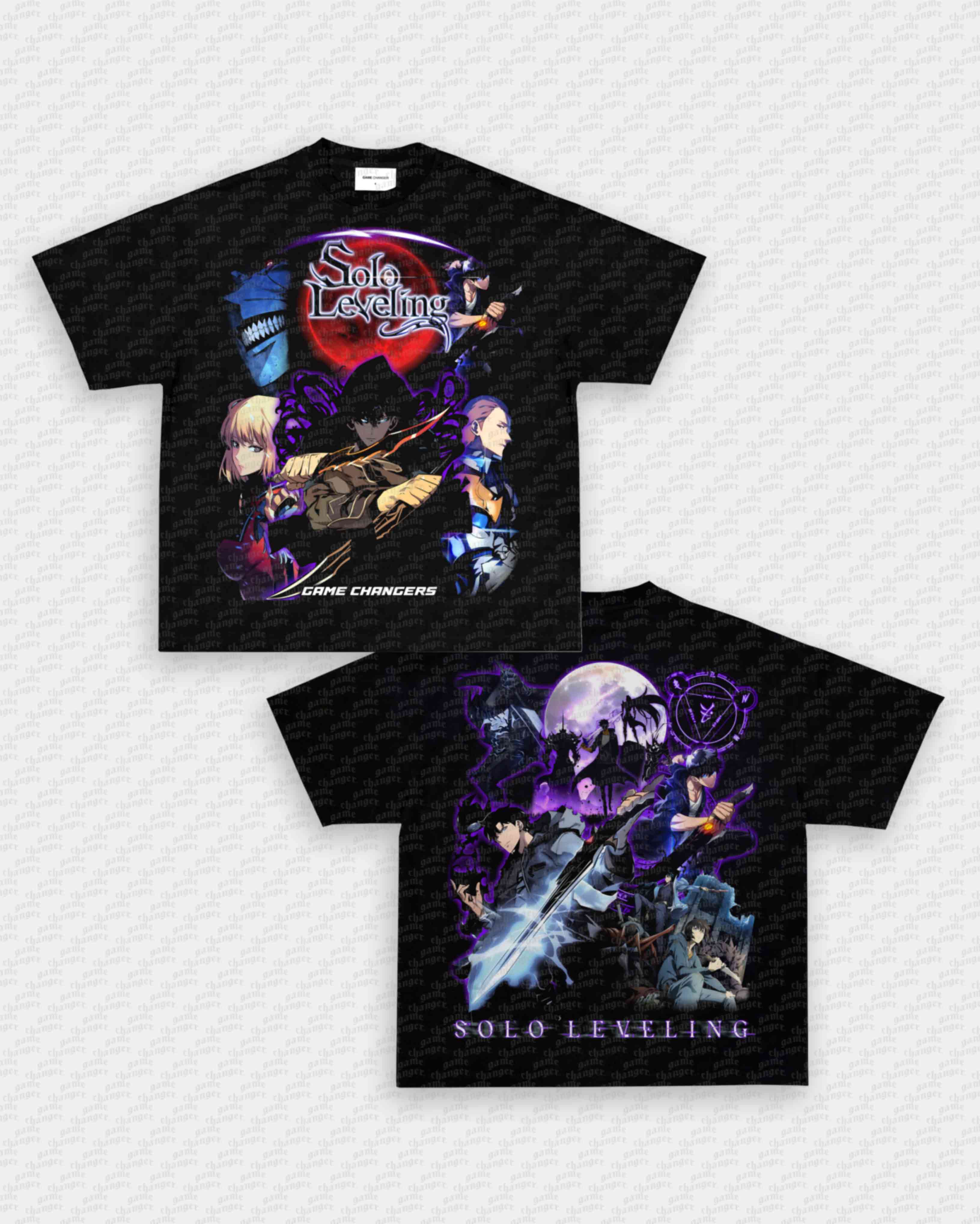 SOLO LEVELING TEE - [DS] Hoodie, Sweatshirt | CoreVibeTees.com (Image 1)