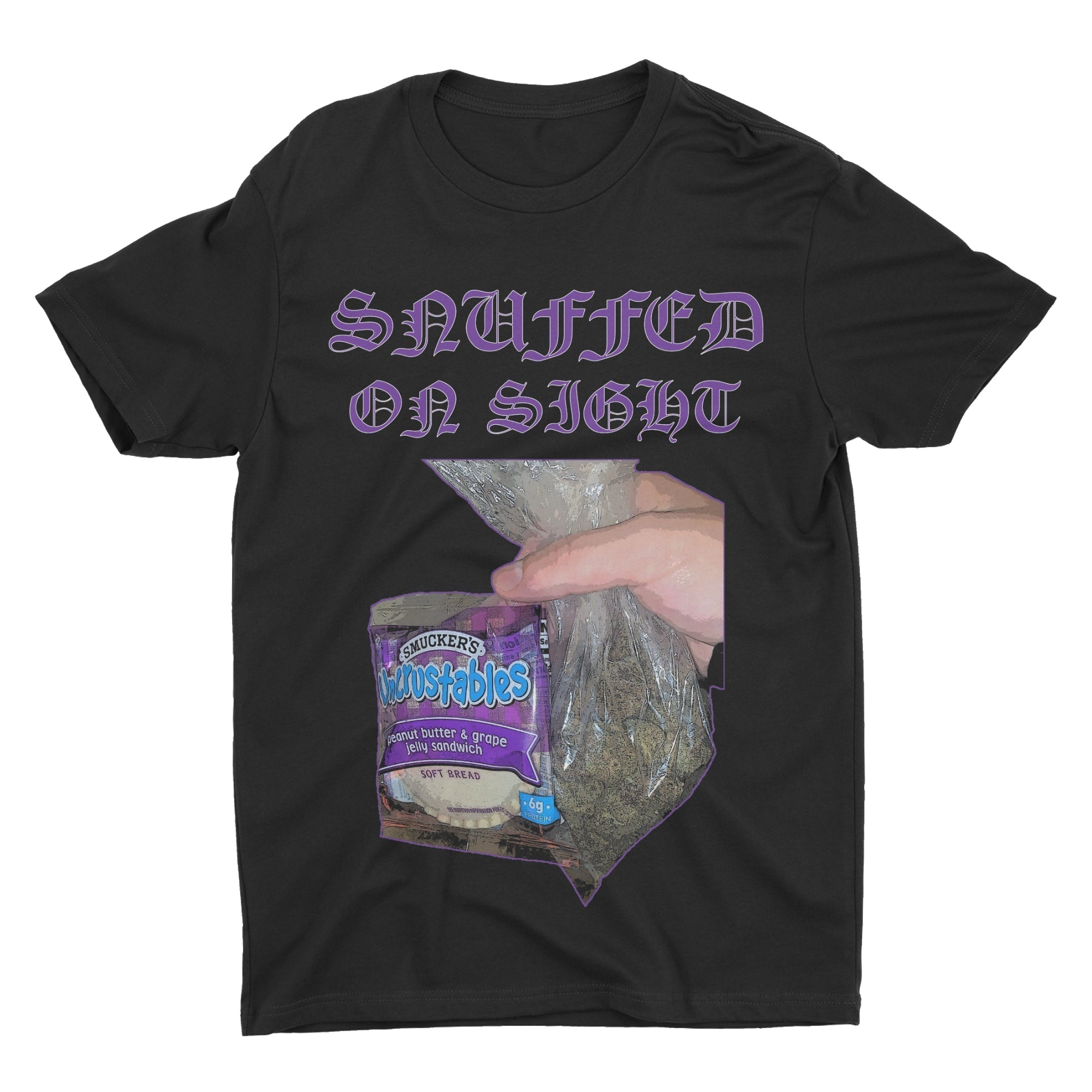 Snuffed On Sight - Uncrustables t-shirt Hoodie, Sweatshirt | CoreVibeTees.com