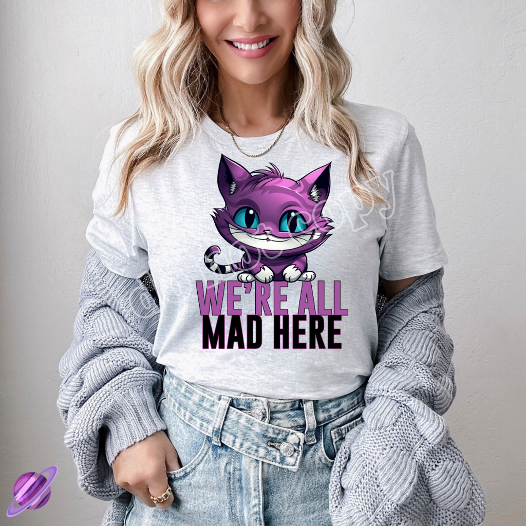 MAD PURPLE CAT TEE Hoodie, Sweatshirt | CoreVibeTees.com (Image 1)