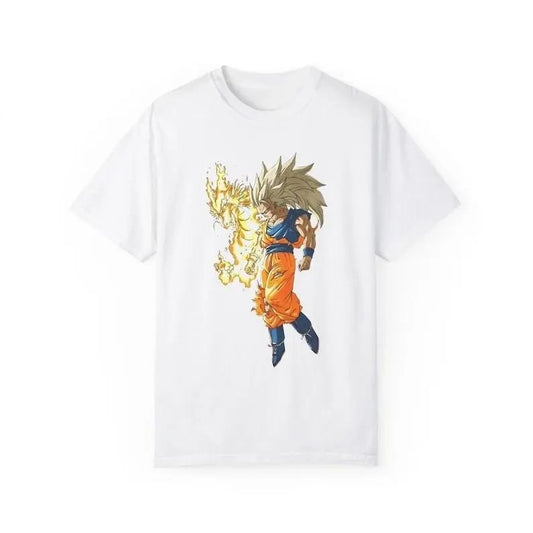 SSJ3 Goku Unisex Grpahic T-shirt, Dragon Ball Anime Tshirt Sweatshirt, Hoodie, Comfort Colors