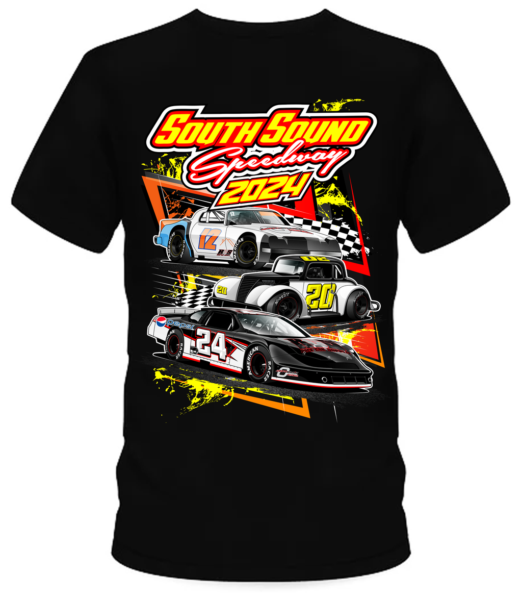 2024 South Sound Speedway T-Shirt Hoodie, Sweatshirt | CoreVibeTees.com (Image 1)
