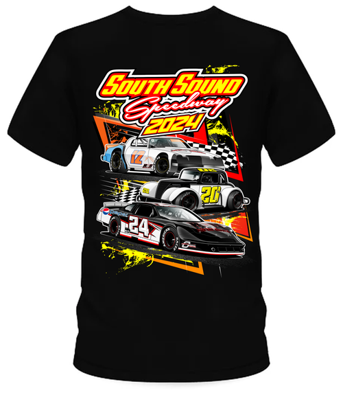 2024 South Sound Speedway T-Shirt Hoodie, Sweatshirt | CoreVibeTees.com (Image 1)