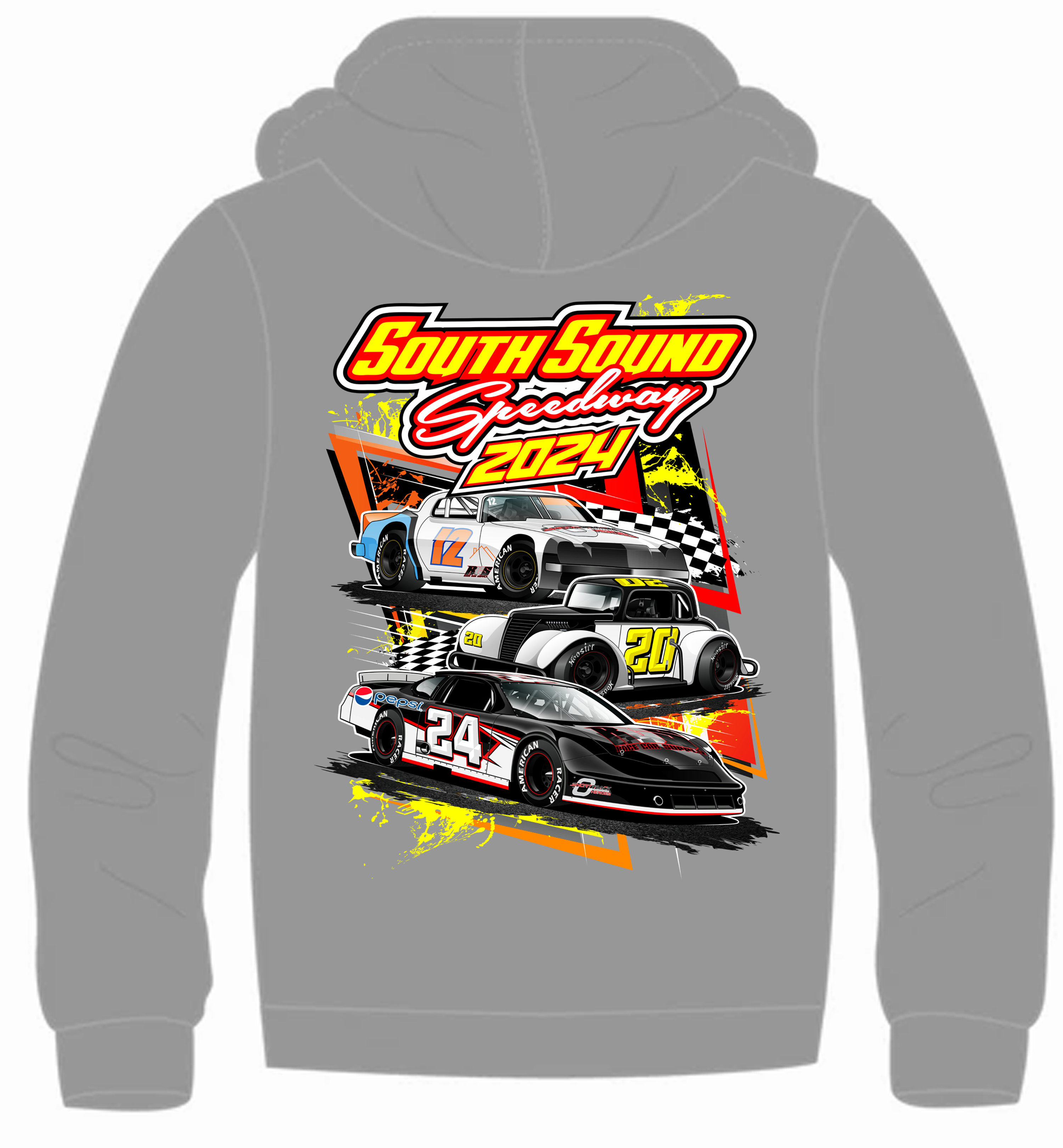 2024 South South Speedway Sweatshirt T-Shirts, Hoodie | CoreVibeTees.com (Image 3)