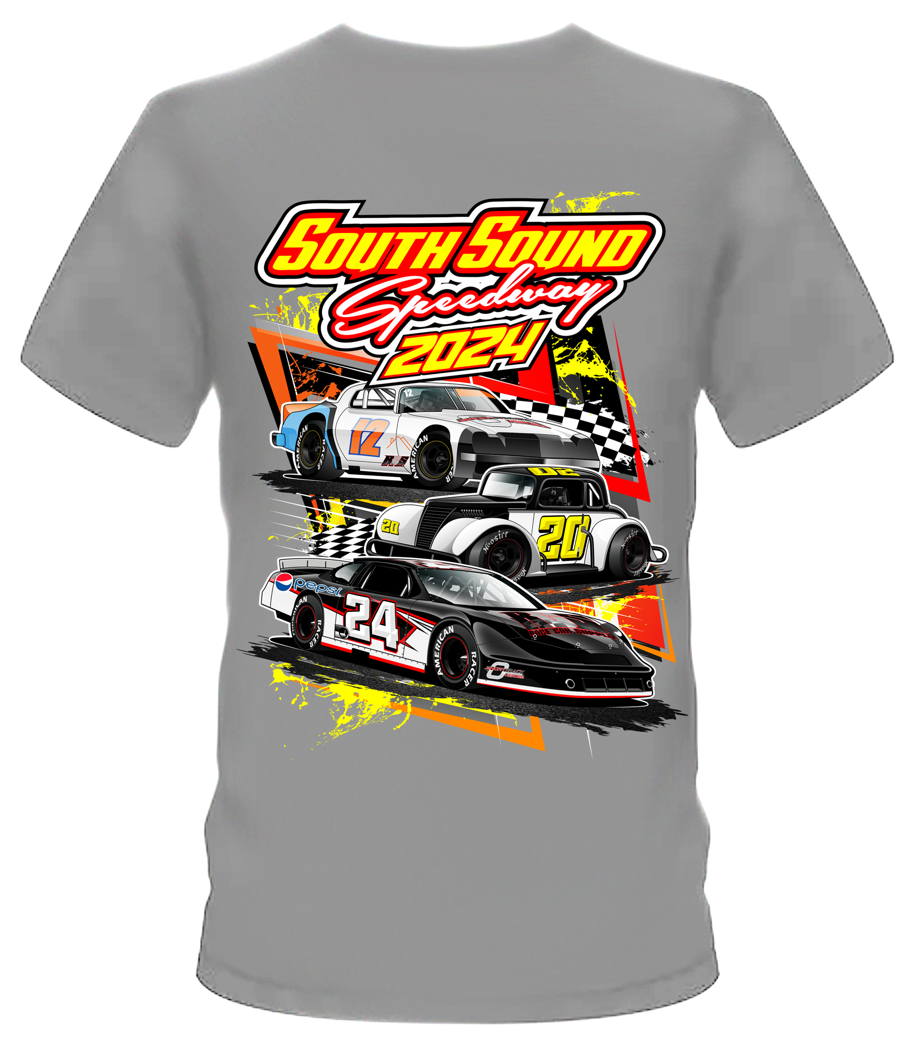 2024 South Sound Speedway T-Shirt Hoodie, Sweatshirt | CoreVibeTees.com (Image 3)