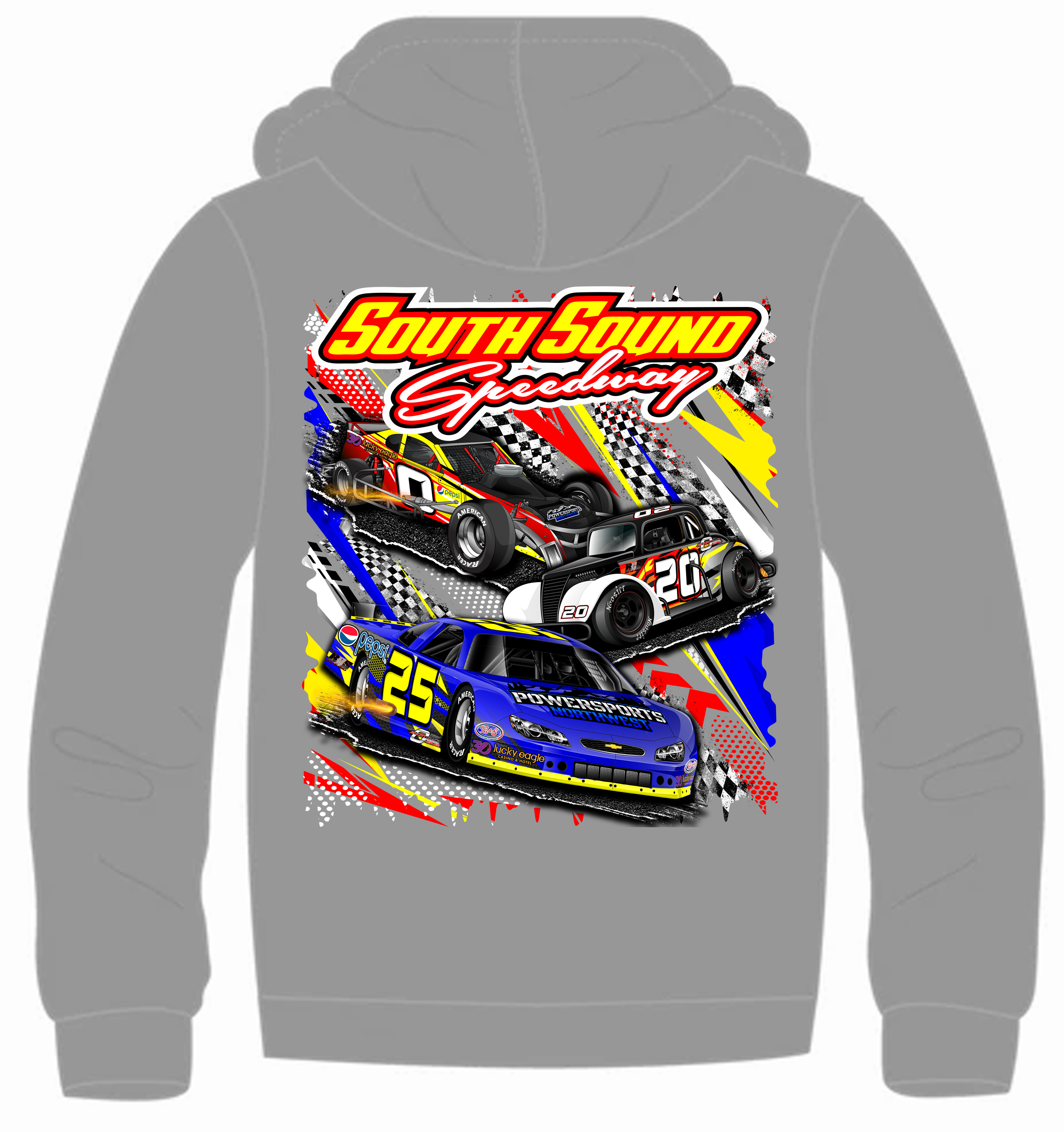 2025 South Sound Speedway Sweatshirt (Full Back) T-Shirts, Hoodie | CoreVibeTees.com (Image 3)