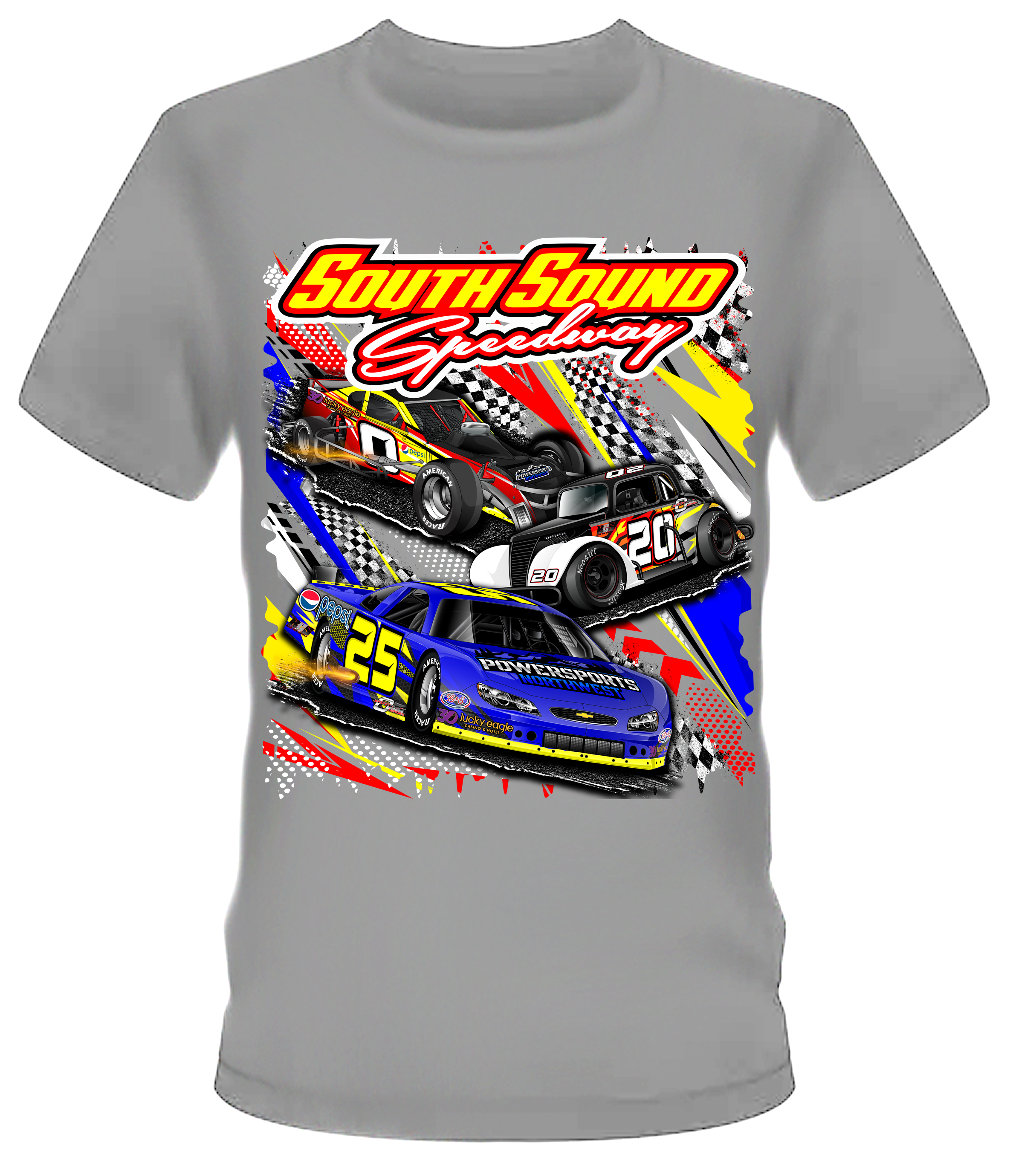 2025 South Sound Speedway T-Shirt Hoodie, Sweatshirt | CoreVibeTees.com (Image 3)