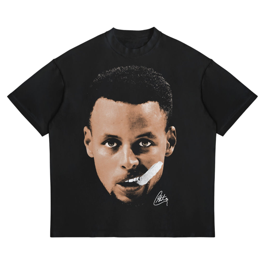 STEPHEN CURRY BIG FACE TEE Hoodie, Sweatshirt | CoreVibeTees.com (Image 1)