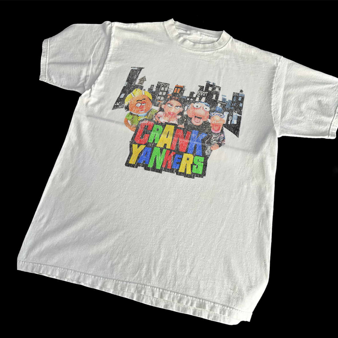 CRANK YANK3RS 2002 PROMO WHITE T-SHIRT Hoodie, Sweatshirt | CoreVibeTees.com (Image 1)