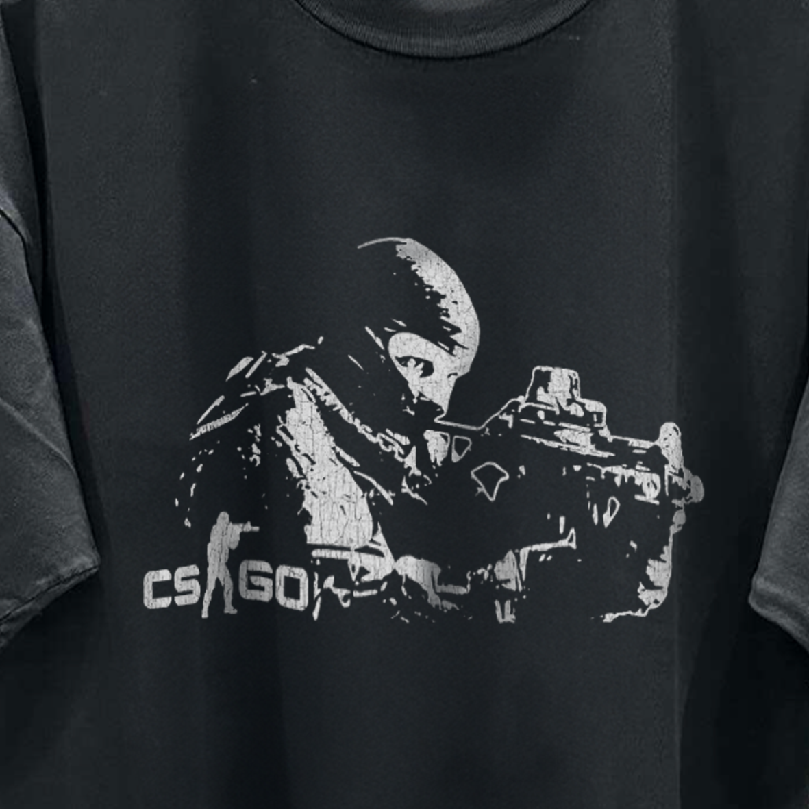 CS:GO 2012 GRAIL VINTAGE WASHED BLACK TSHIRT Hoodie, Sweatshirt | CoreVibeTees.com (Image 2)