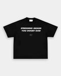 STRESSING TEE Hoodie, Sweatshirt | CoreVibeTees.com (Image 1)