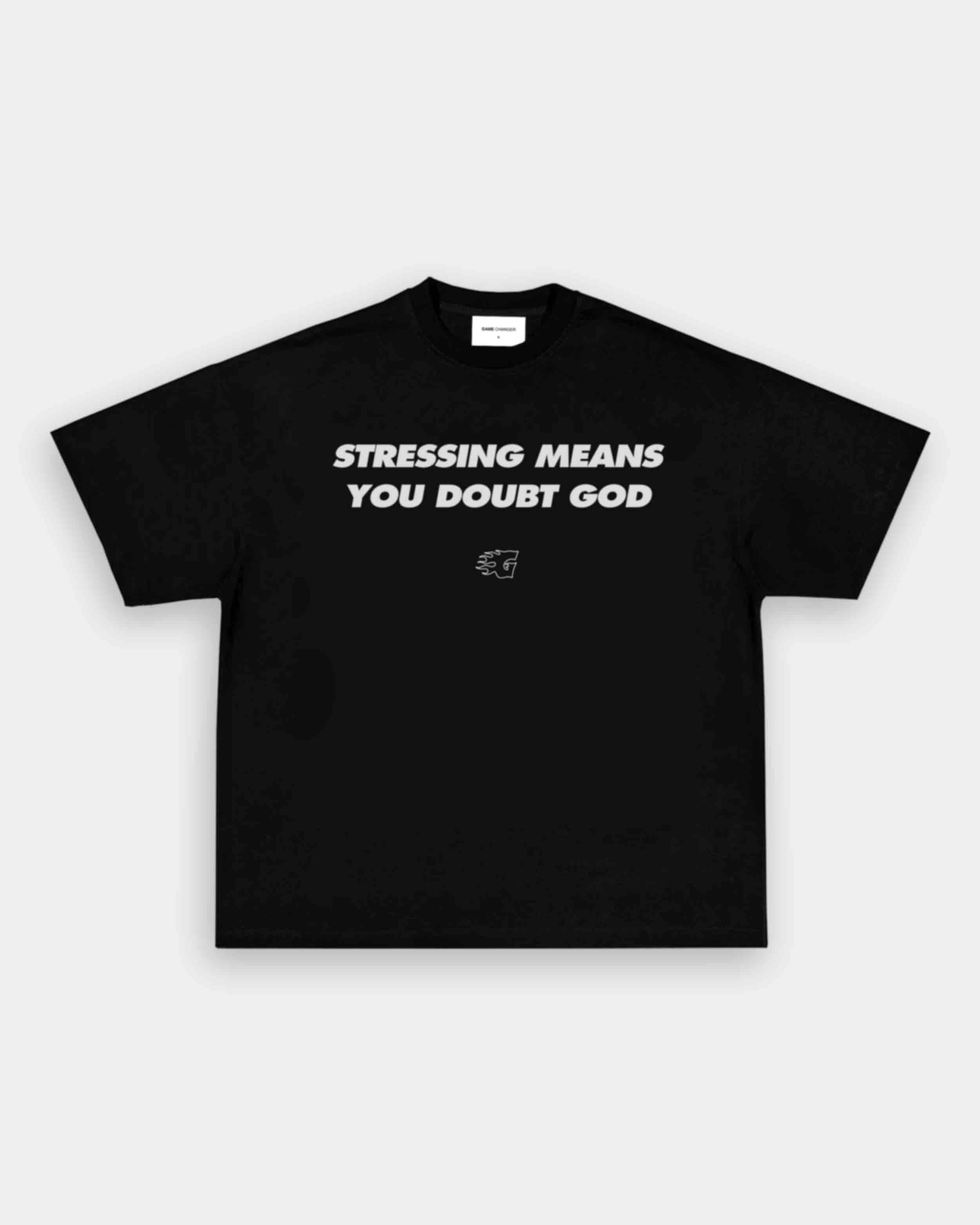 STRESSING TEE Hoodie, Sweatshirt | CoreVibeTees.com (Image 1)