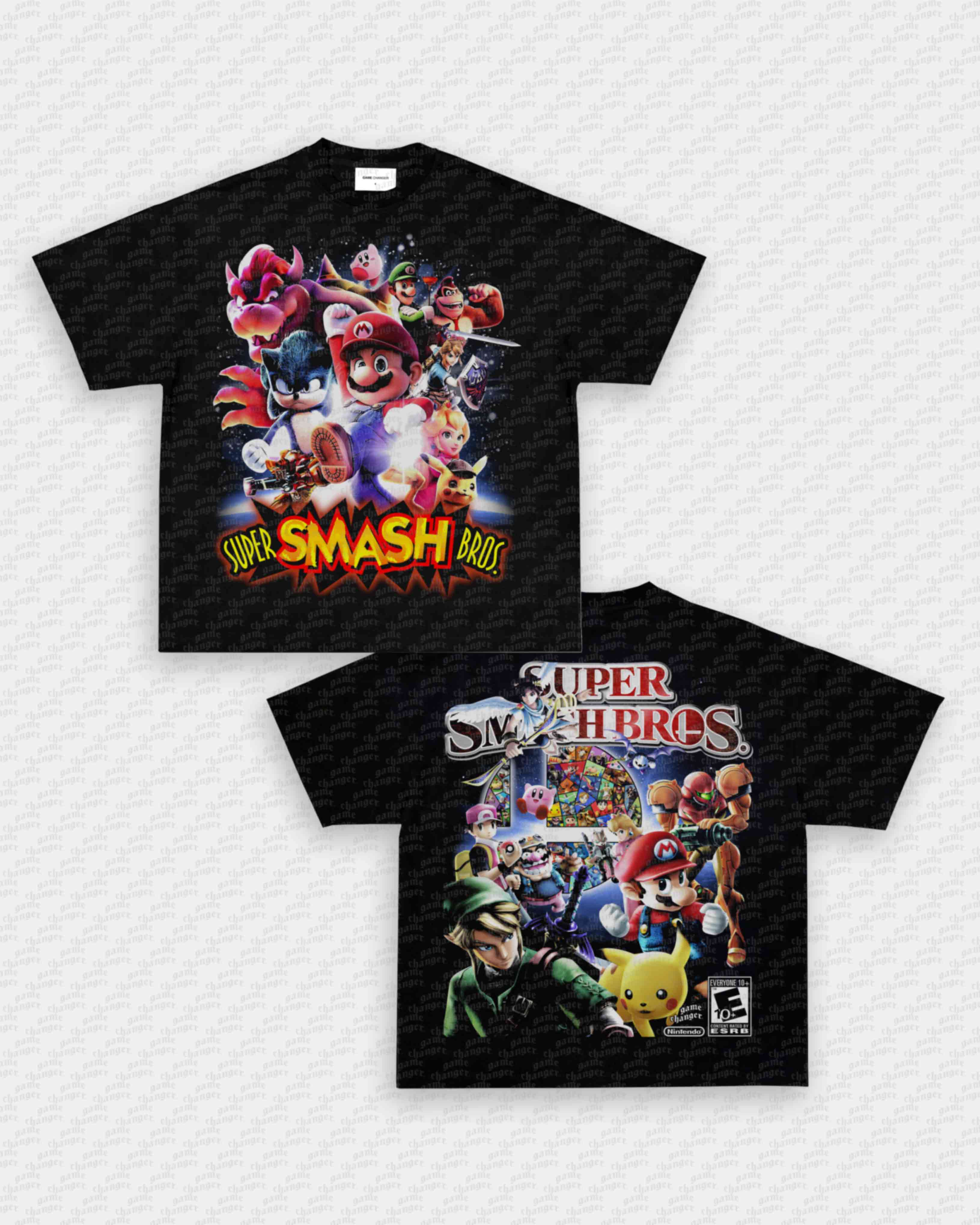 SUPER SMASH BROS TEE - [DS] Hoodie, Sweatshirt | CoreVibeTees.com (Image 3)